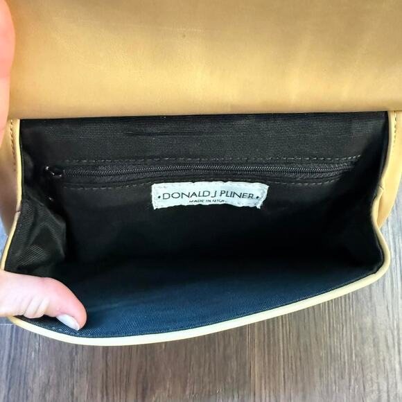 Rare Vintage Donald Pliner Cow Print Calf Hair Shoulder Bag - Picture 4 of 5